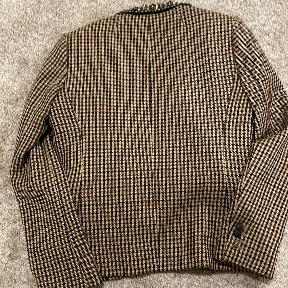 J. Crew women’s blazer with rhinestone details in the collar - Picture 10 of 14